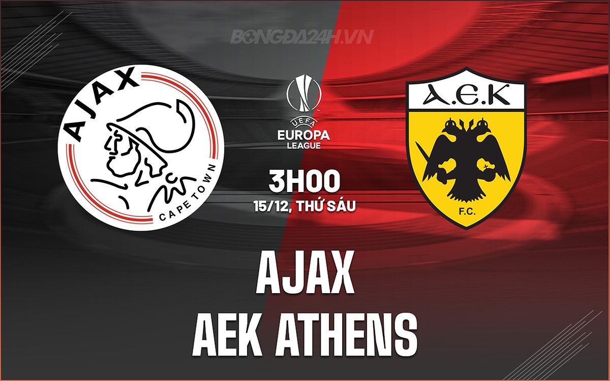 Ajax và AEK Athens: Cuộc đối đầu căng thẳng tại Europa League - -126621666