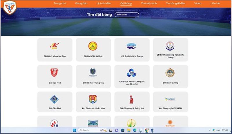 Giải bóng đá Thanh Niên Sinh viên Việt Nam Cúp THACO lần II-2024: Lịch thi đấu, danh sách đội bóng và tin tức - 1630118774