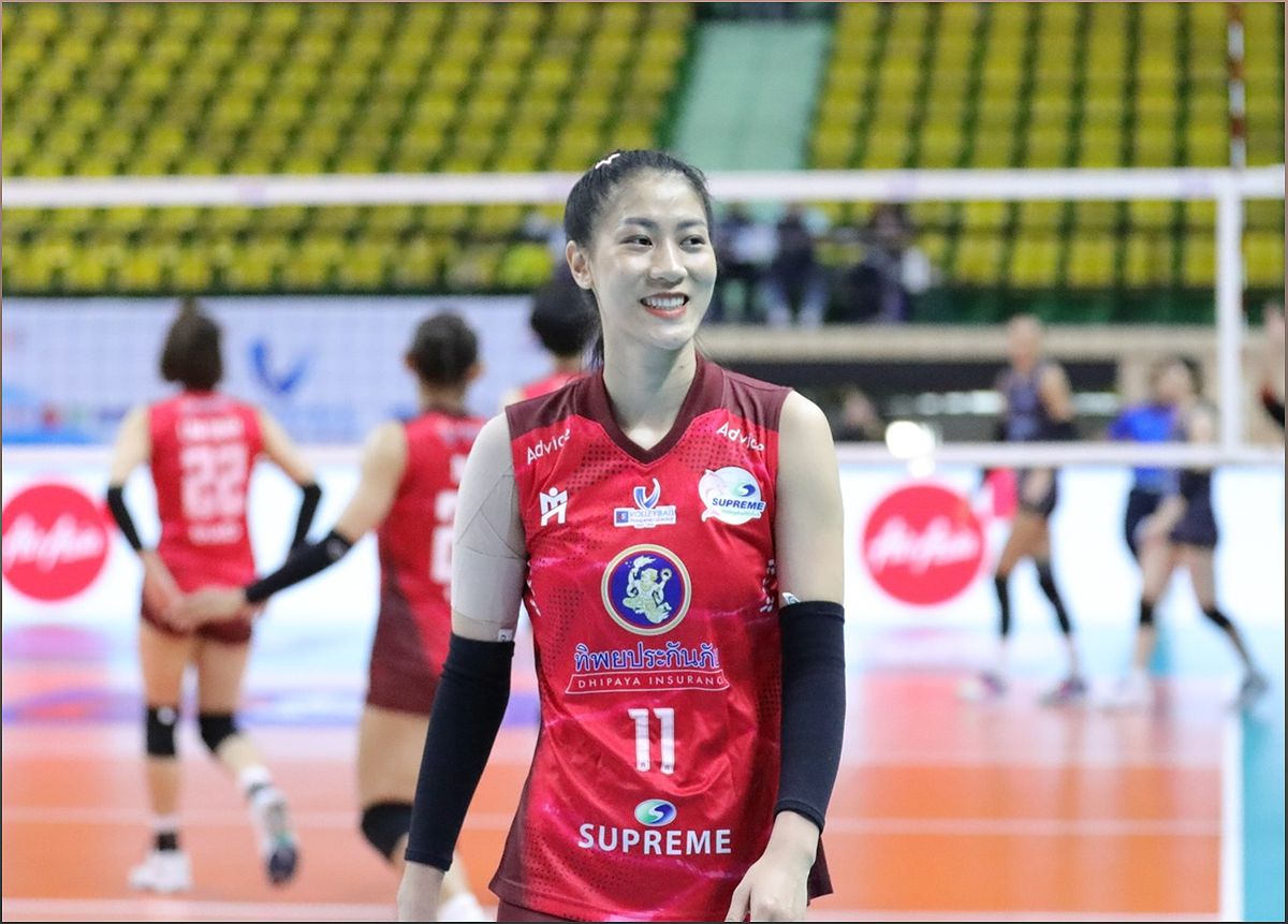Kiều Trinh và Lâm Oanh giành hạng 3 tại giải bóng chuyền nữ Thái Lan - 1823438009
