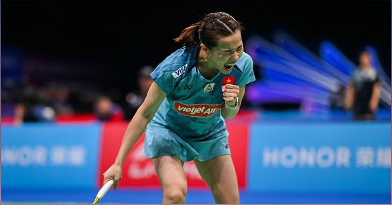 Nguyễn Thùy Linh đánh bại Carolina Marin tại giải cầu lông Trung Quốc Masters 2023 - -765179818