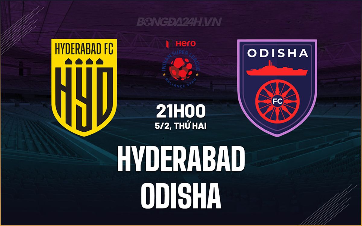Trận đấu giữa Hyderabad và Odisha: Dự đoán và tổng bàn thắng - -1914960201