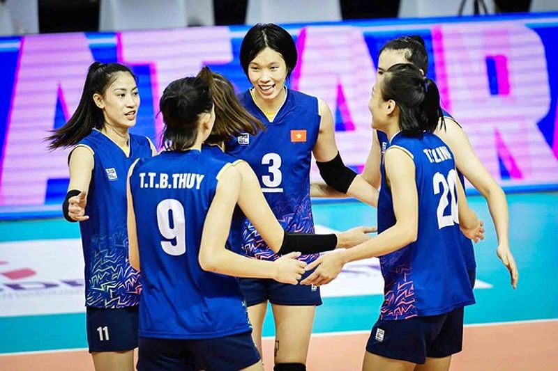 Đội tuyển bóng chuyền nữ Việt Nam chuẩn bị cho giải vô địch các CLB nữ thế giới 2023 - 1426759393