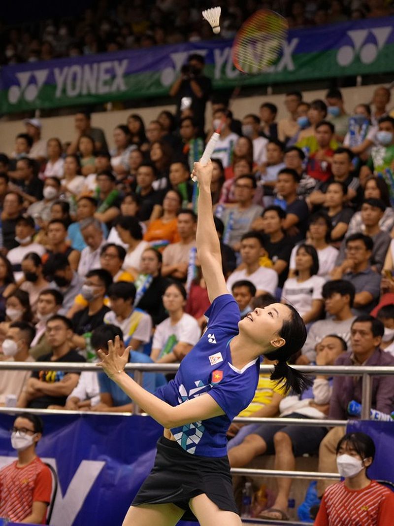 Nguyễn Thùy Linh hứa hẹn tiến sâu ở giải cầu lông vô địch châu Á 2023 - 555379639