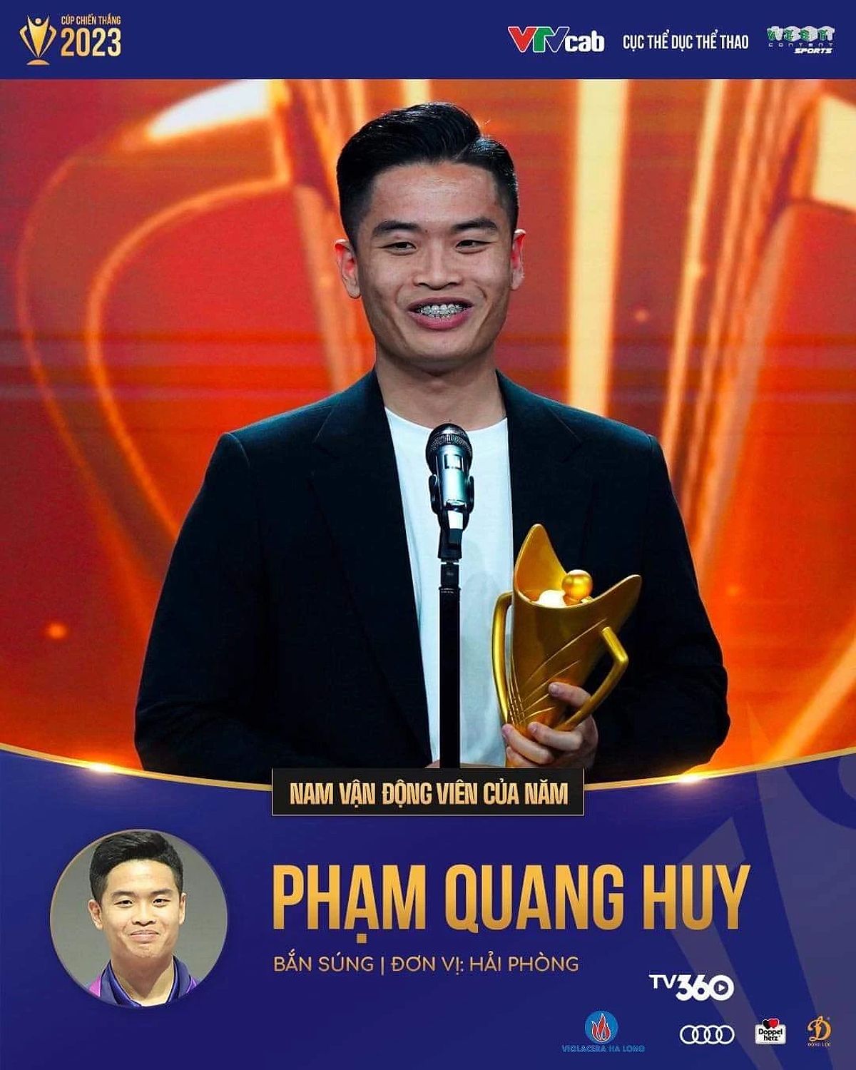 Phạm Quang Huy giành HCV lịch sử cho bắn súng Việt Nam tại ASIAD 19 - 212161993
