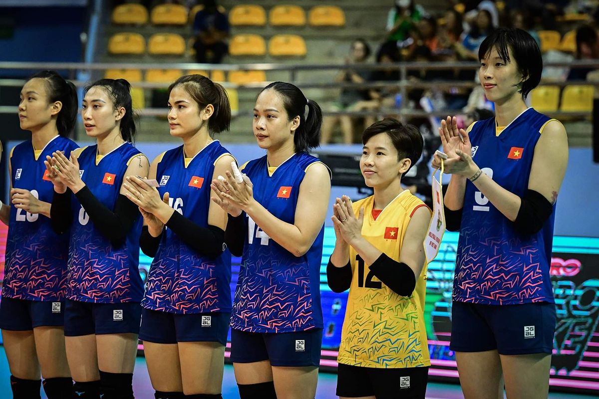 Trận đấu bóng chuyền nữ Việt Nam vs Thái Lan: Việt Nam thắng ngược, nhì bảng E - -1285637174